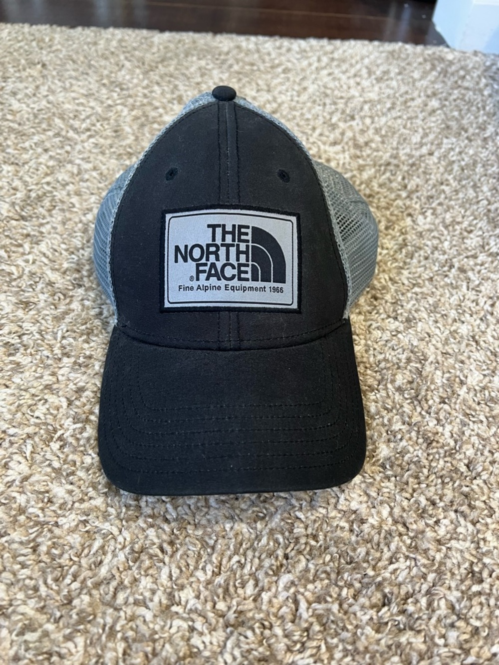 The North Face Black trucker hat